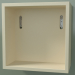 3d model Wall tall cabinet (8DUACA01, Bone C39, L 24, P 12, H 24 cm) - preview