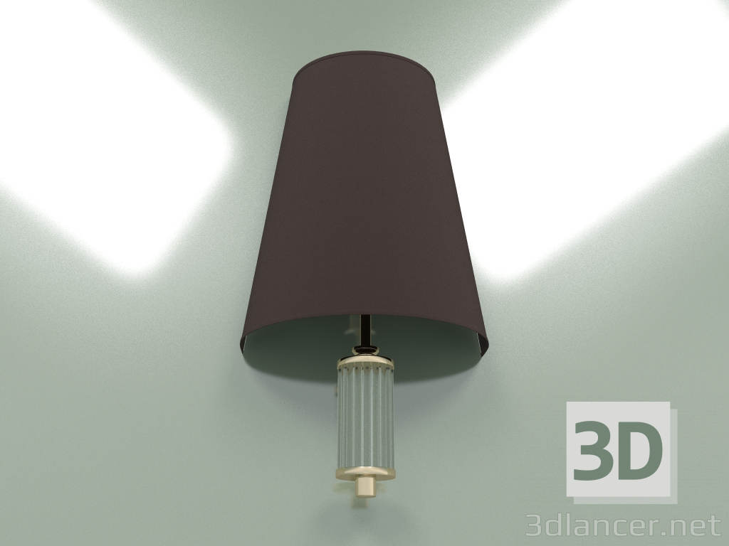 modello 3D Lampada da parete PRATO PRA-K-1 (Z) - anteprima