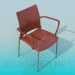 Modelo 3d Cadeira com superfície lisa - preview