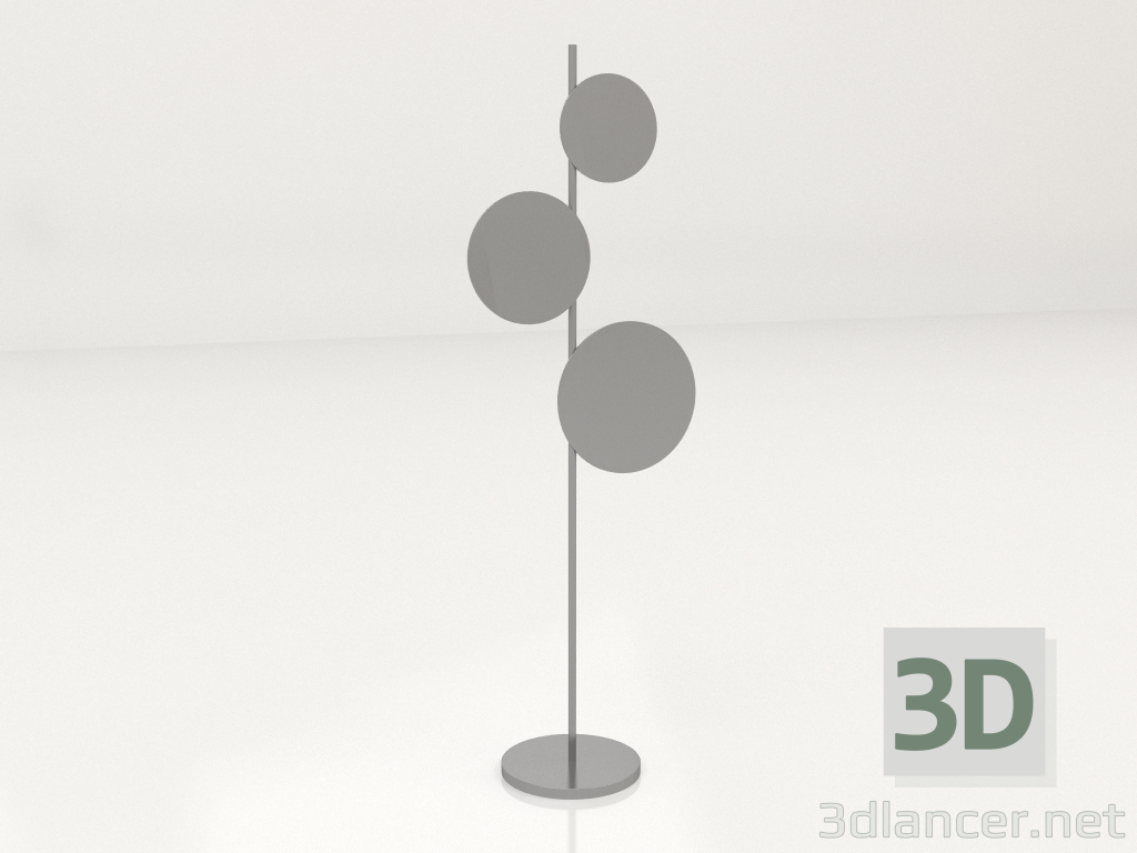 modello 3D Lampada da terra Ambiente AW - anteprima