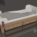 3D Modell Bett TUNE Y (BXTYA1) - Vorschau