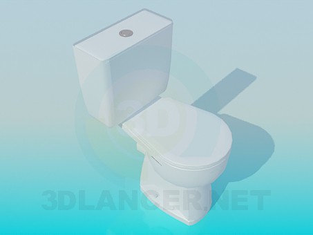 3d model Toilet bowl - preview 3d model Toilet bowl - preview