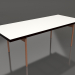 3d model Dining table (Black, DEKTON Zenith) - preview