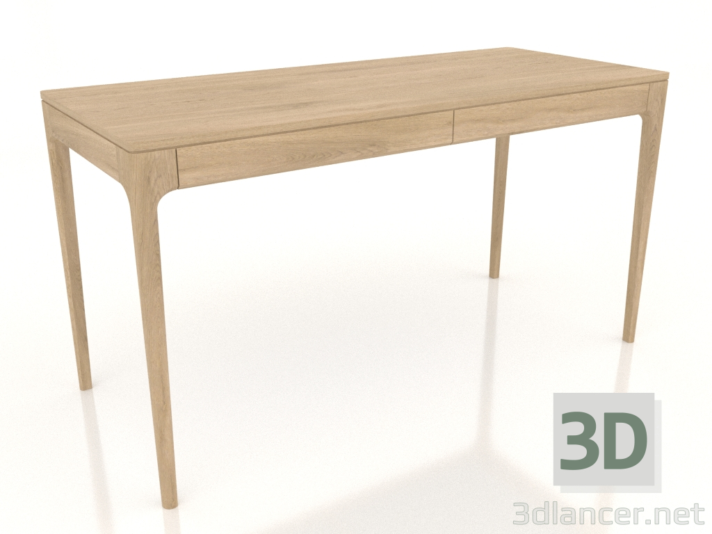 3D modeli Çalışma masası FARGO 1400x600x750 mm (açık meşe) - önizleme