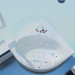3D modeli Mavi tonları banyoda - önizleme
