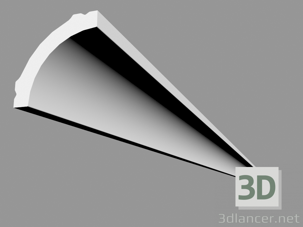 3D Modell Gesims CB521 (200 x 5 x 5 cm) - Vorschau