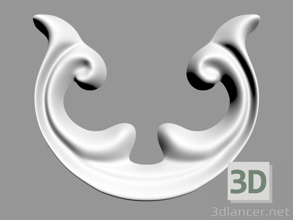 3d model Wall decoration (F26) - preview