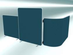 Contemporary office divider SCREEN L shape