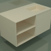 modèle 3D Lavabo avec tiroir et compartiment (06UC534D2, Bone C39, L 96, P 50, H 48 cm) - preview
