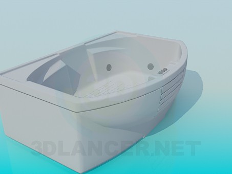 modelo 3D Bañera de hidromasaje - escuchar modelo 3D Bañera de hidromasaje - escuchar