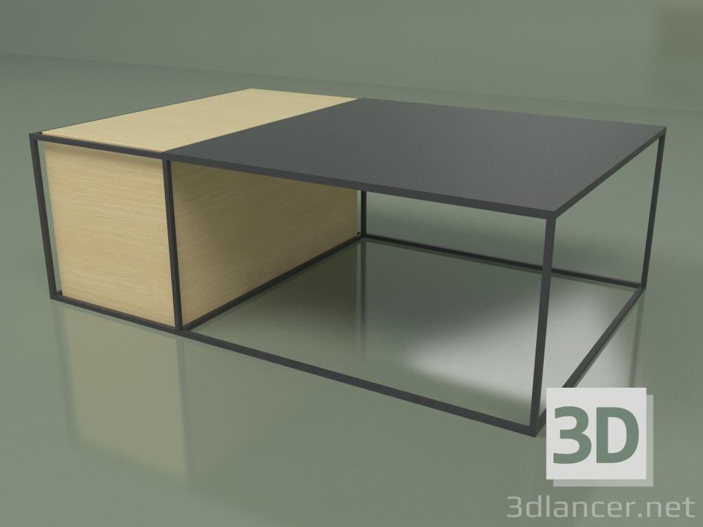 3D Modell Tisch 05 (schwarz) - Vorschau