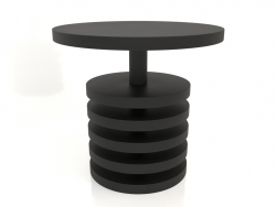 Yemek masası DT 03 (D=800x750, ahşap siyah)