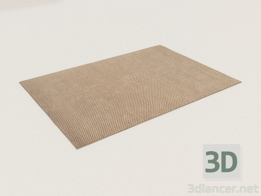3D Modell Teppich BELLEN BEIGE - Vorschau