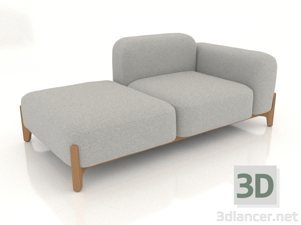 3d model Modular sofa (composition 04) - preview