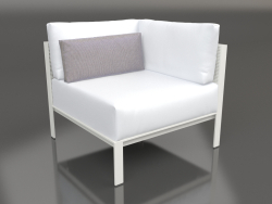 Módulo de sofá, seção 6 (cinza ágata)