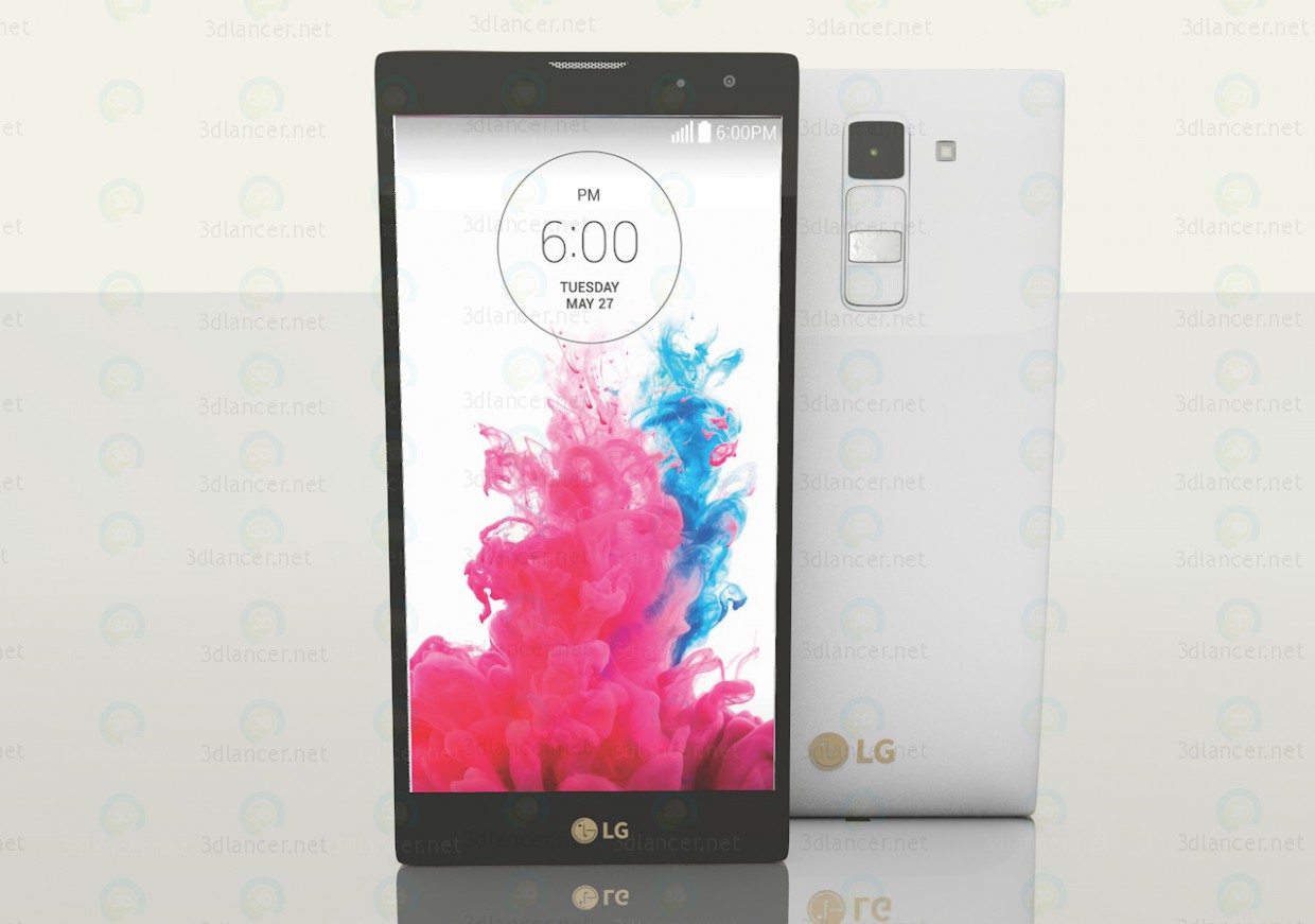 3d LG Magna Смартфон (Smartphone телефон) модель купить - ракурс 3d LG Magna Смартфон (Smartphone телефон) модель купить - ракурс
