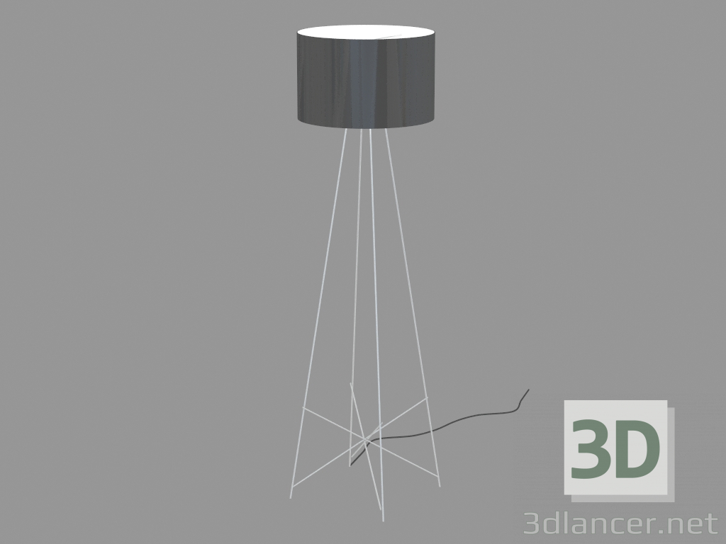 3D Modell Stehleuchte Ray Floor 1 - Vorschau