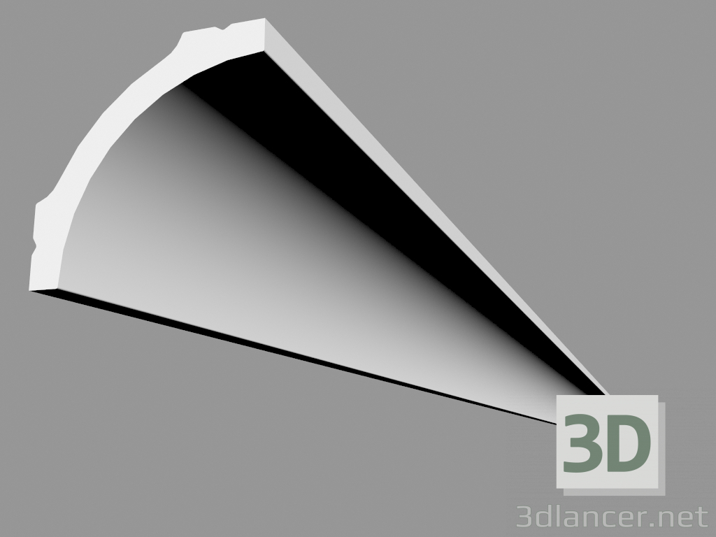 3D Modell Gesims CB522 (200 x 6,7 x 6,7 cm) - Vorschau
