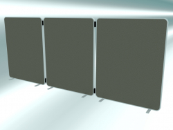 Contemporary office divider SCREEN Wall shape