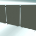 modello 3D Divisorio per ufficio moderno SCREEN Forma della parete - anteprima