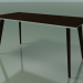 modèle 3D Table rectangulaire 3504 (H 74 - 160x80 cm, M02, Wengé, option 2) - preview
