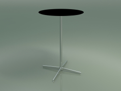 Table ronde 5562 (H 103,5 - Ø 69 cm, Noir, LU1)