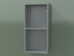 Wall tall cabinet (8DUADA01, Silver Gray C35, L 24, P 12, H 48 cm)