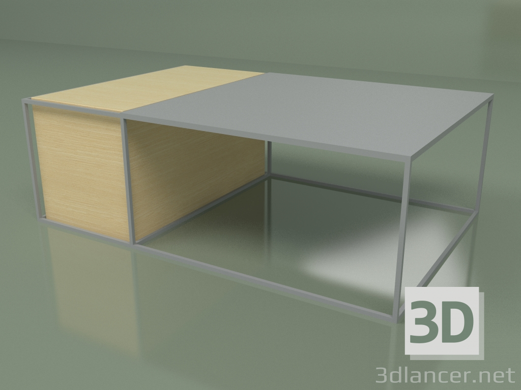 modèle 3D Tableau 05 (blanc) - preview