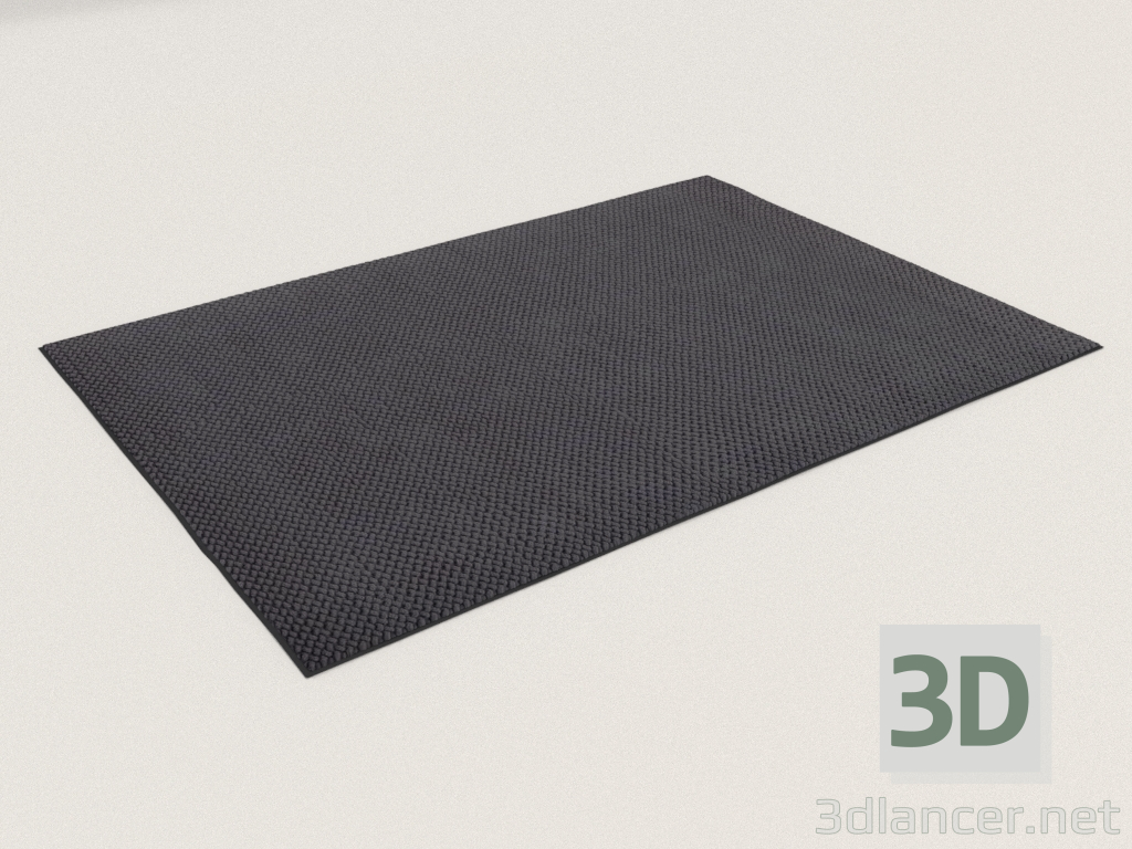 3d model Carpet BELLEN CHARCOAL - preview