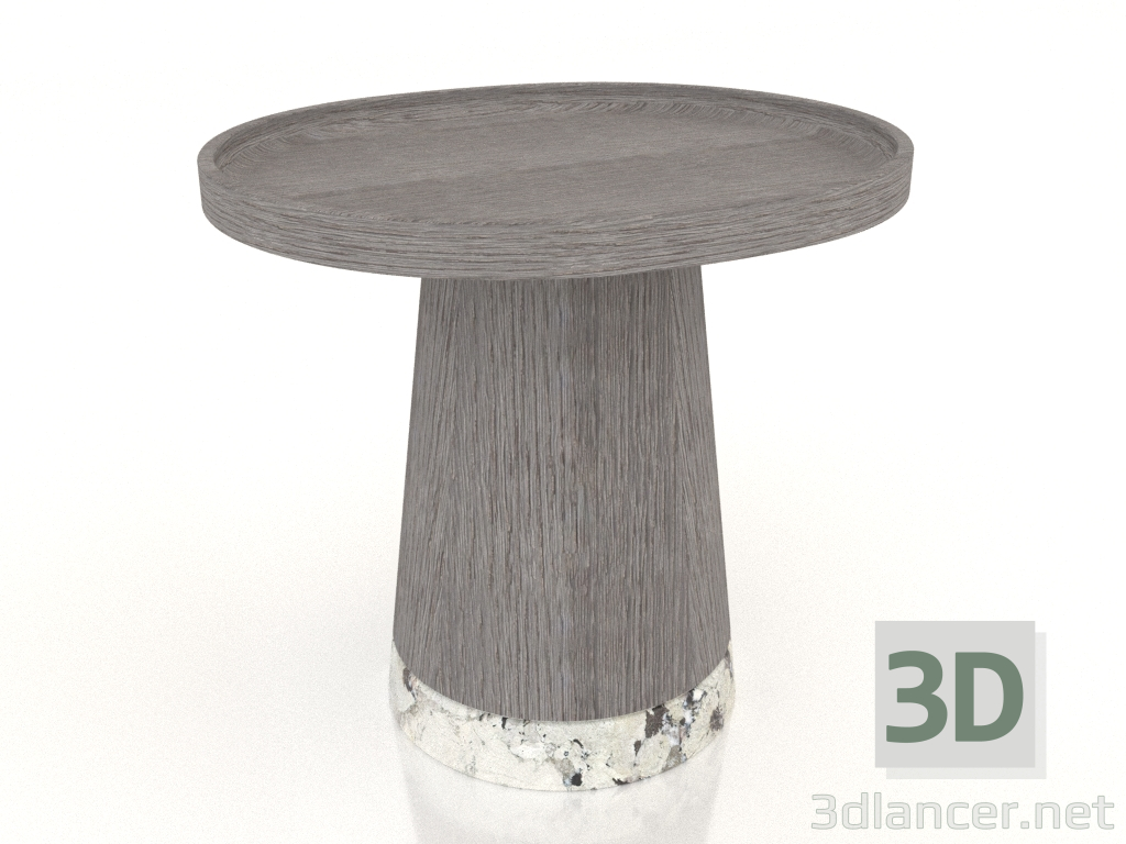 3d model Coffee table KASTEL No. 2 (H 410 mm, WHITE PATAGONIA) - preview