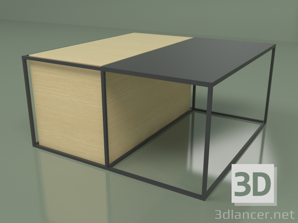 3d model Table 04 (black) - preview