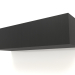 3D modeli Asma raf ST 06 (2 kapılı, 1000x315x250, ahşap siyah) - önizleme