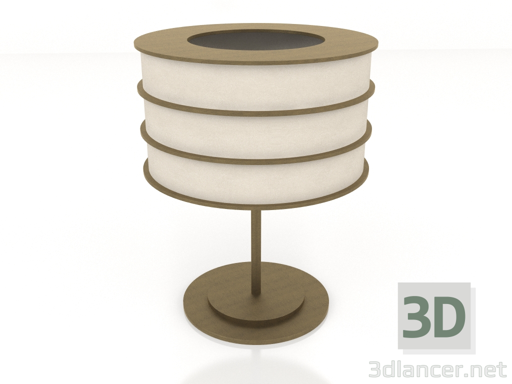 3 डी मॉडल टेबल लैंप (C357) - पूर्वावलोकन