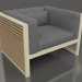3 डी मॉडल लाउंज कुर्सी (सोना) - पूर्वावलोकन