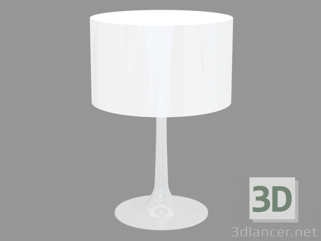 3 डी मॉडल टेबल दीपक स्पून लाइट टेबल 1 - पूर्वावलोकन