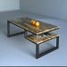 3d model LOFT style coffee table - preview