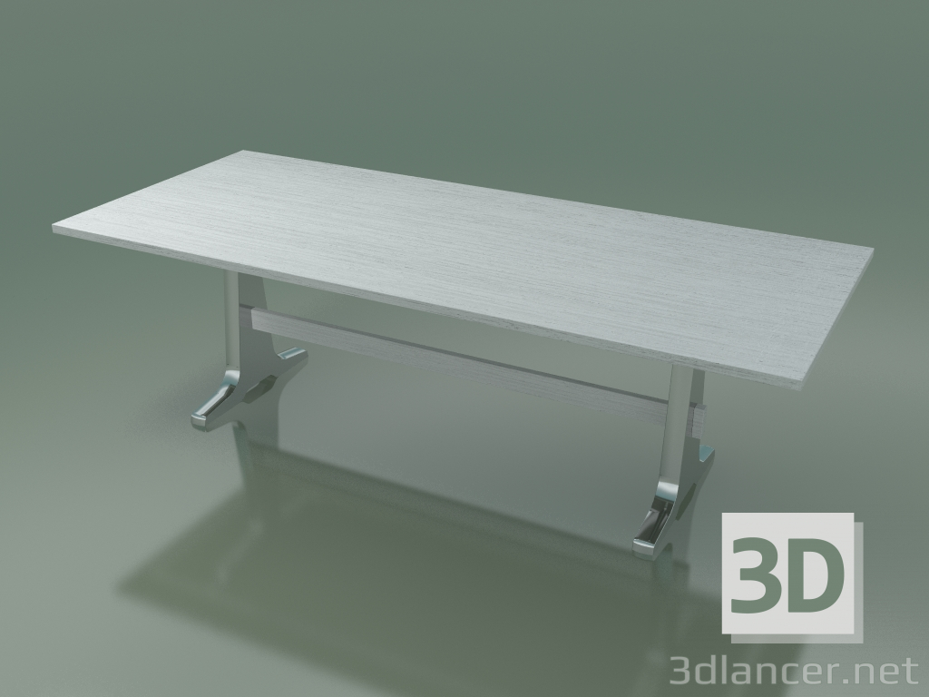 3 डी मॉडल डाइनिंग टेबल (133, व्हाइट) - पूर्वावलोकन