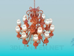 Opulent chandelier