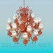3d model Opulent chandelier - preview