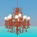 3d model Opulent chandelier - preview