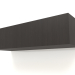 3d model Hanging shelf ST 06 (2 doors, 1000x315x250, wood brown dark) - preview