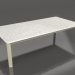 modello 3D Tavolino 70×140 (Oro, DEKTON Sirocco) - anteprima