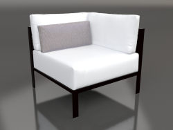 Módulo de sofá, seção 6 (preto)