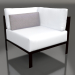 modello 3D Modulo divano, sezione 6 (Nero) - anteprima