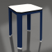 modèle 3D Tabouret bas (Bleu nuit) - preview