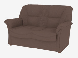 Sofá de couro moderno (dx2)