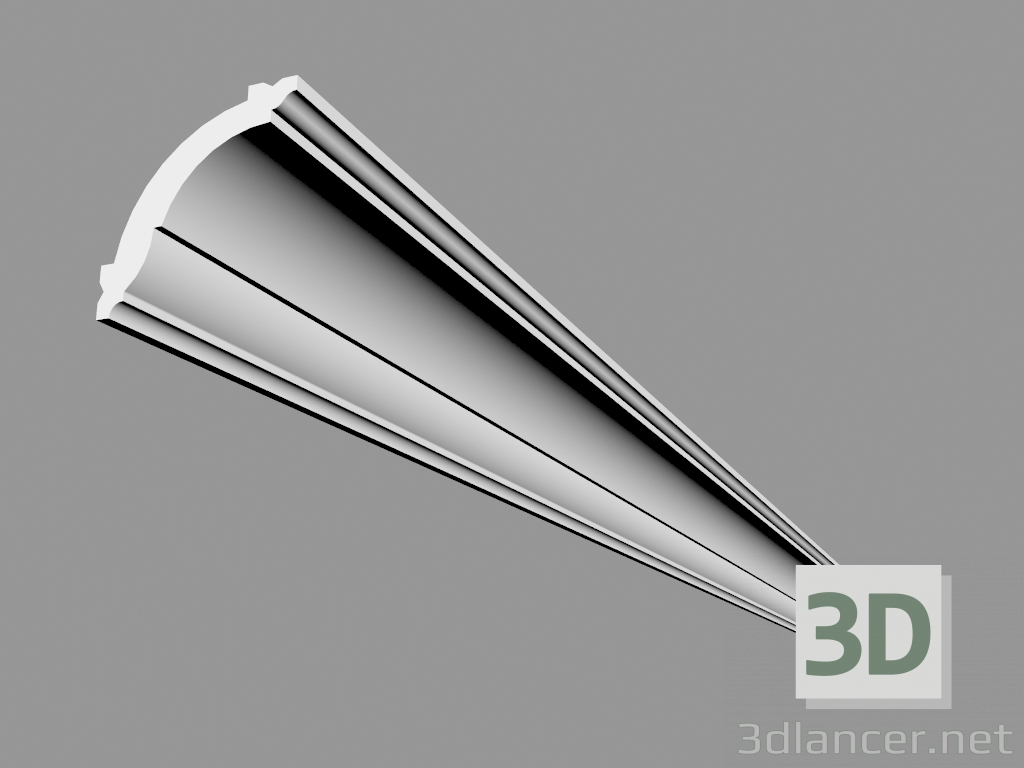 modèle 3D Corniche CX100 (200 x 6,9 x 7,1 cm) - preview