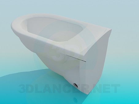3d model Bidet - preview 3d model Bidet - preview
