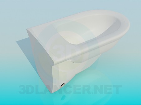3d model Bidet - preview 3d model Bidet - preview