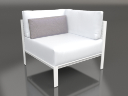 Sofa module, section 6 (White)